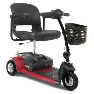 Mobility scooter, red