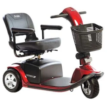 Pride mobility scooter, red